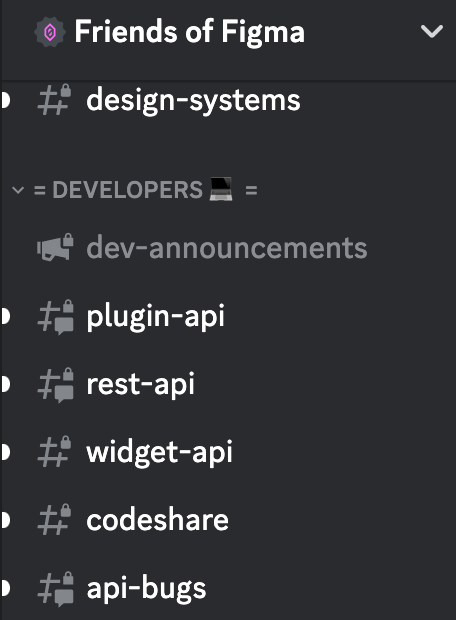 Figma discord for developers
