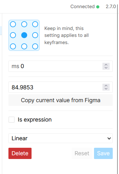 How to modify an attribute in Figmotion