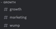 Growth category