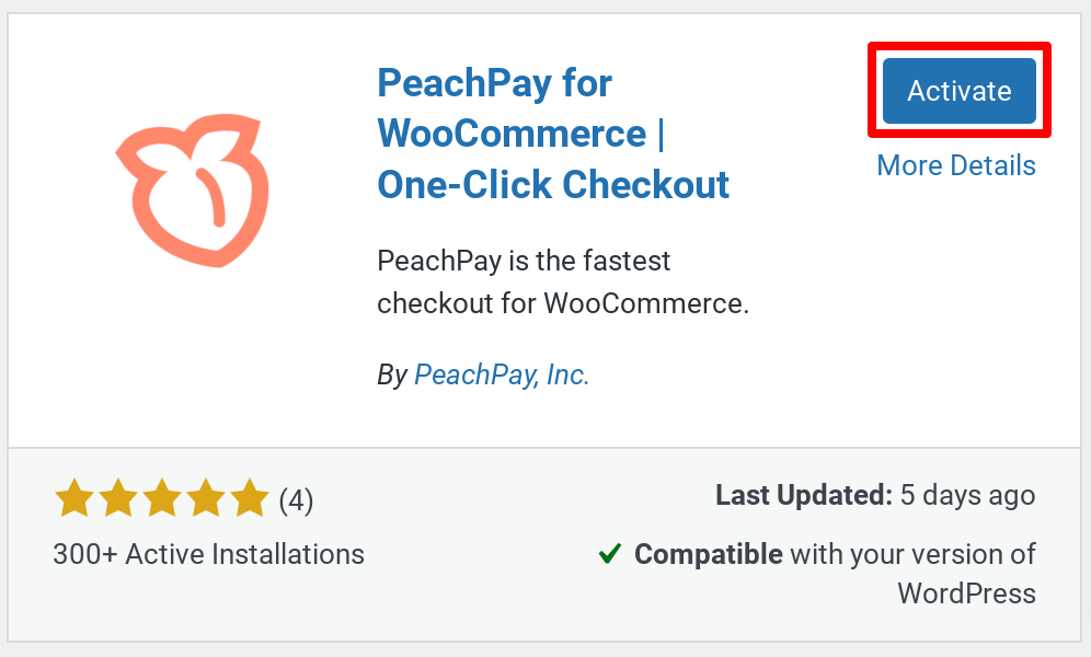Activate peachpay image