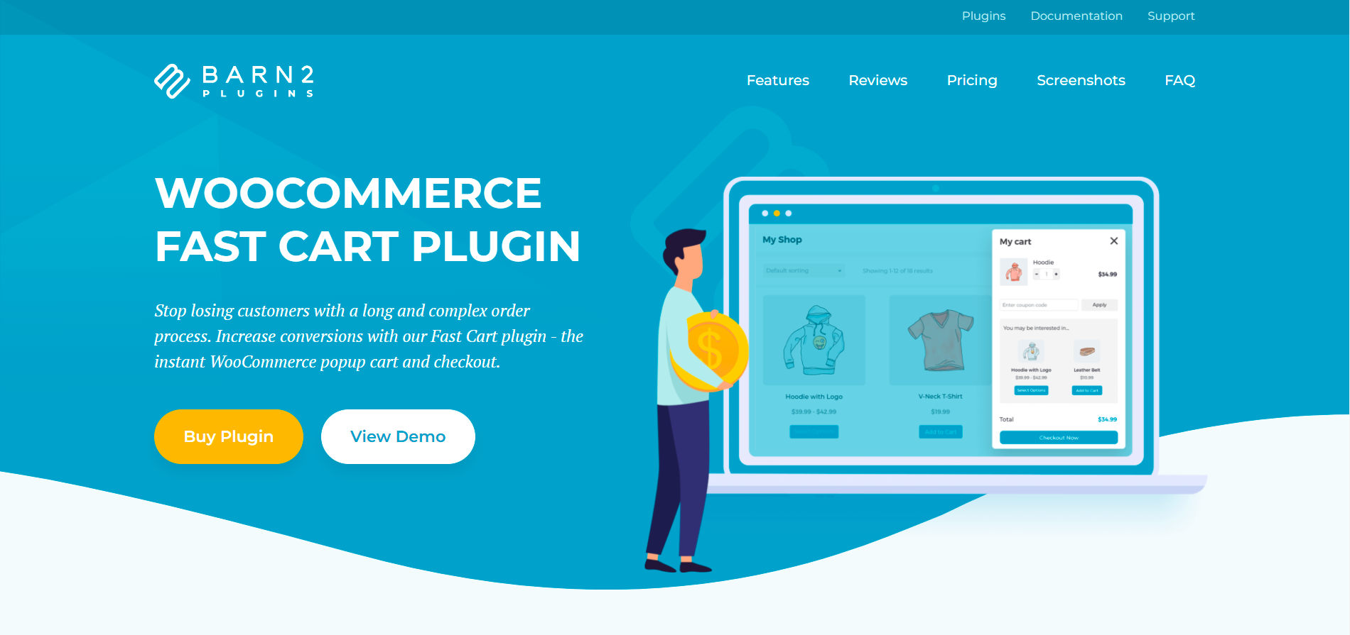 WooCommerce Fast Cart homepage