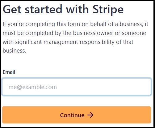 Sign in to your Stripe account