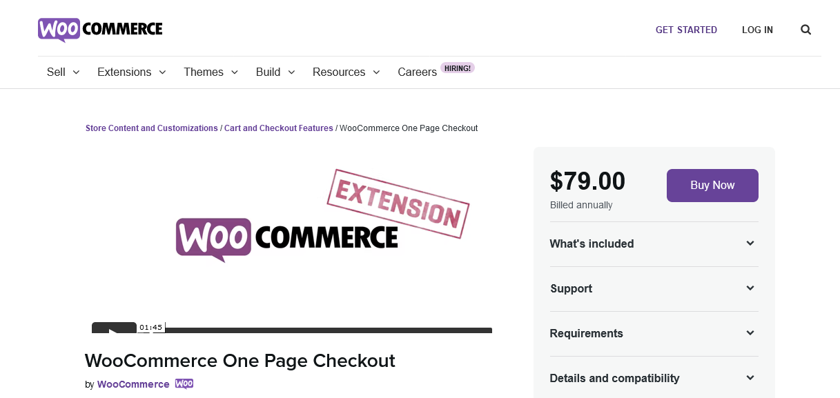 WooCommerce One Page Checkout