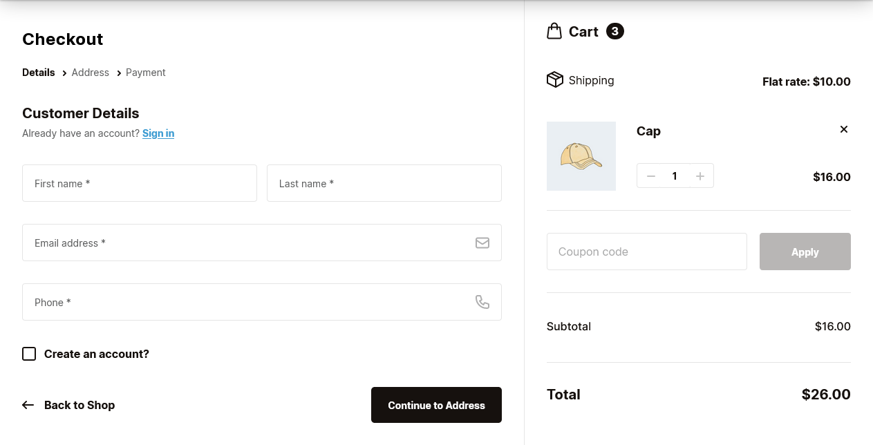 WooCommerce Checkout Process with CheckoutWC