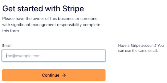 Sign in to your Stripe account.