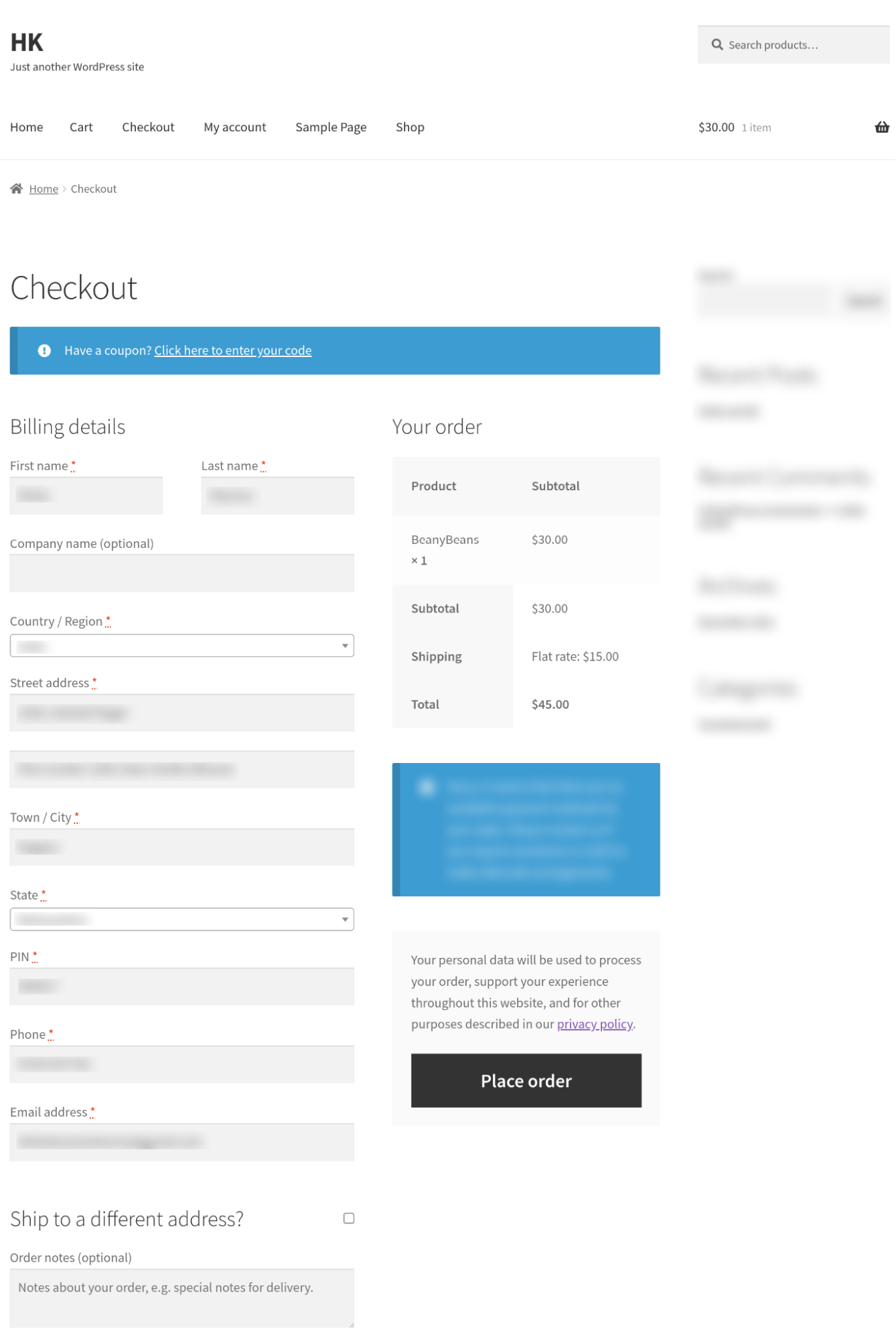 How to set up a one-click or direct checkout in WooCommerce